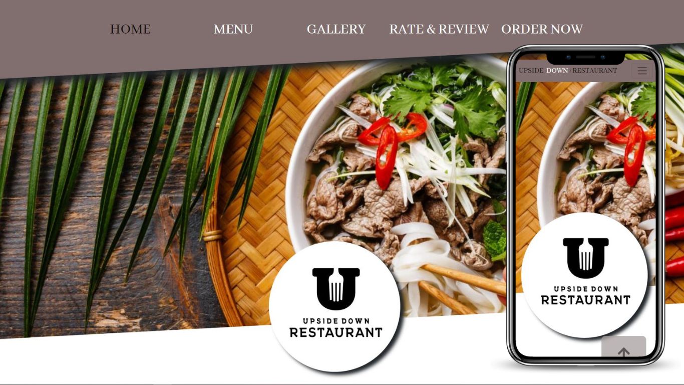 Restaurant Website Template 001